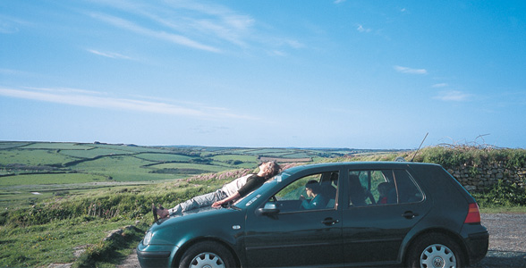 Travelling by road to your West Country holiday cottage.